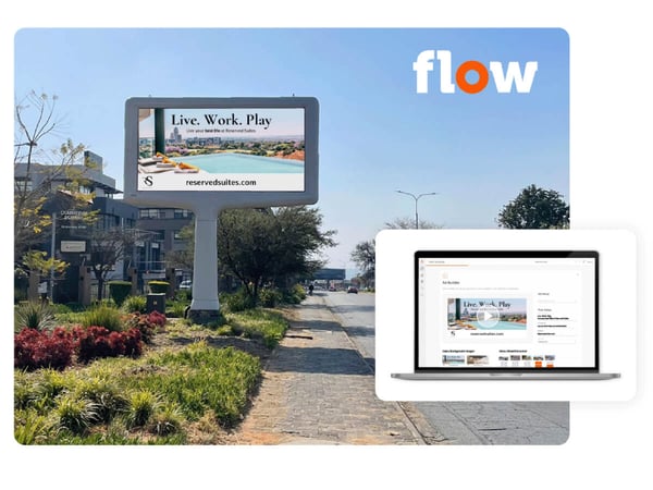 Flow Digital out of home billboards